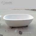белый мраморный камень ванна